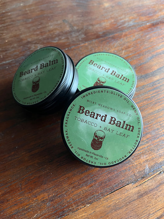 Tobacco + Bay Leaf Beard Balm
